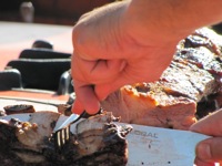 Parrillada de ternera y salmuera