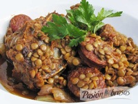 Guiso de lentejas