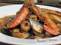 Cazuela de mariscos
