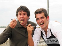 Boga a la parrilla con el maestro de cocina